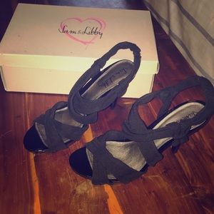 Strappy heels